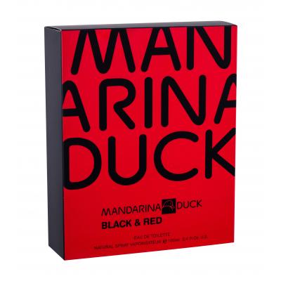 Mandarina Duck Black &amp; Red Eau de Toilette για άνδρες 100 ml