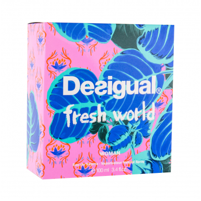 Desigual Fresh World Eau de Toilette για γυναίκες 100 ml