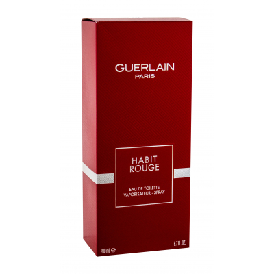 Guerlain Habit Rouge Eau de Toilette για άνδρες 200 ml