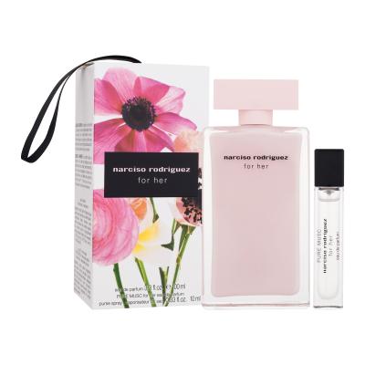 Narciso Rodriguez For Her Σετ δώρου EDP 100 ml + EDP Pure Musc 10 ml