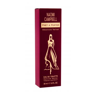 Naomi Campbell Prêt à Porter Absolute Velvet Eau de Toilette για γυναίκες 30 ml