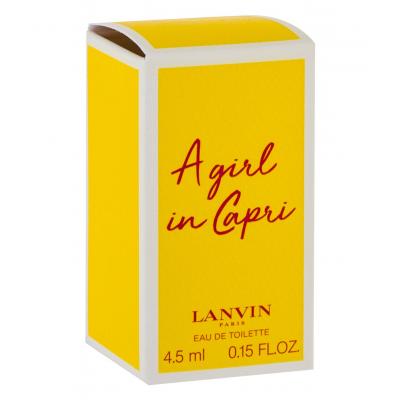 Lanvin A Girl in Capri Eau de Toilette για γυναίκες 4,5 ml