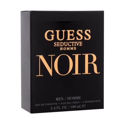 GUESS Seductive Homme Noir Eau de Toilette για άνδρες 100 ml