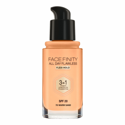 Max Factor Facefinity All Day Flawless SPF20 Make up για γυναίκες 30 ml Απόχρωση 70 Warm Sand