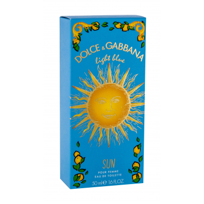 Dolce&amp;Gabbana Light Blue Sun Eau de Toilette για γυναίκες 50 ml
