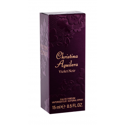 Christina Aguilera Violet Noir Eau de Parfum για γυναίκες 15 ml
