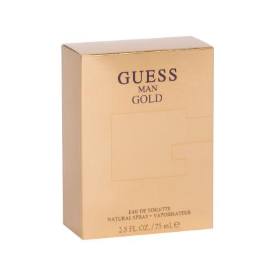 GUESS Man Gold Eau de Toilette για άνδρες 75 ml ελλατωματική συσκευασία