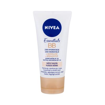 Nivea BB Cream 5in1 Day Cream SPF20 ΒΒ κρέμα για γυναίκες 50 ml Απόχρωση Light κατεστραμμένη συσκευασία