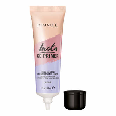 Rimmel London Insta CC Primer Βάση μακιγιαζ για γυναίκες 30 ml Απόχρωση Lavender