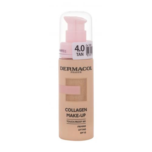 Dermacol Collagen Make-up SPF10 20 ml make up για γυναίκες Tan 4.0