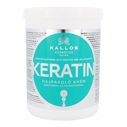 Kallos Cosmetics Keratin 1000 ml μάσκα μαλλιών για γυναίκες