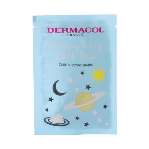 Dermacol Beautifying Peel-off Metallic Mask Cleansing 15 ml μάσκα προσώπου για γυναίκες