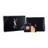 Yves Saint Laurent Black Opium Σετ δώρου για γυναίκες EDP 90 ml + κραγιόν Rouge Pur Couture no.1 1,6 g + μάσκαρα Mascara Volume Faux Cils no. 1 2 ml + τσάντα καλλυντικών