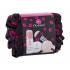 Dermacol Satin Σετ δώρου για γυναίκες βάση μακιγιάζ 30 ml + διαφανής πούδρα στερέωσης 13 g Light + καλλυντικό πινέλο Master 1 τεμ + τσάντα καλλυντικών