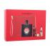 Yves Saint Laurent Black Opium Σετ δώρου για γυναίκες EDP 90 ml + κραγιόν Rouge Volupté Shine 3,2 g No 85 μάσκαρα Mascara Volume Effet Faux Cils 2 ml No 1 + νεσεσέρ
