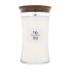 WoodWick White Teak Αρωματικό κερί 610 gr