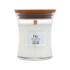 WoodWick White Teak Αρωματικό κερί 85 gr