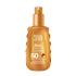 Garnier Ambre Solaire Ideal Bronze Milk-In-Spray SPF50 Αντιηλιακό προϊόν για το σώμα 150 ml