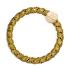 By Eloise London Woven Gold Circle Λαστιχάκι για τα μαλλιά για γυναίκες 1 τεμ Απόχρωση Olive Green