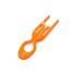 Fiona Franchimon Nº1 Hairpin Κλιπ μαλλιών για γυναίκες Απόχρωση Tangerine Orange Σετ