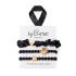 By Eloise London Set Bee Black Λαστιχάκι για τα μαλλιά για γυναίκες 1 τεμ