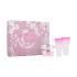 Versace Bright Crystal Σετ δώρου EDT 50 ml + λοσιόν σώματος 50 ml + αφρόλουτρο 50 ml