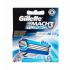Gillette Mach3 Turbo Ανταλλακτικές λεπίδες για άνδρες 5 τεμ