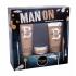 Tigi Bed Head Men Clean Up™ Σετ δώρου για άνδρες σαμπουάν  250 ml + βάλσαμο  Clean Up Peppermint 200 ml + κερί μαλλιών Matte Separation Wax 85 g