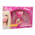 Barbie Barbie Σετ δώρου για παιδιά EDT 100 ml + λιπ γκλος  2,5 ml + μπρέλοκ