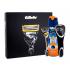 Gillette Fusion Proshield Σετ δώρου για άνδρες ξύραφι με ένα κεφάλι 1 κομ. +τζελ ξυρίσματος Fusion Proglide Sensitive Active Sport 170 ml +θήκη ξυραφιού 1 τεμ