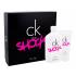 Calvin Klein CK One Shock For Her Σετ δώρου EDT 200 ml +αφρόλουτρο 100 ml