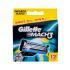 Gillette Mach3 Ανταλλακτικές λεπίδες για άνδρες Σετ ελλατωματική συσκευασία