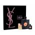 Yves Saint Laurent Black Opium Σετ δώρου για γυναίκες EDP 90 ml + EDP 7,5 ml + κραγιόν Rouge Pur Couture N°1 Rouge á Lévres 1,3 ml