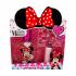 Disney Minnie Mouse Σετ δώρου για παιδιά EDT 50 ml +βάλσαμο χειλιών 3,5 g + αυτοκόλλητα