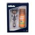 Gillette Fusion Proglide Flexball Σετ δώρου ξυριστική με μία κεφαλή 1 τεμ + τζελ ξυρίσματος Fusion5 Ultra Sensitive 75 ml
