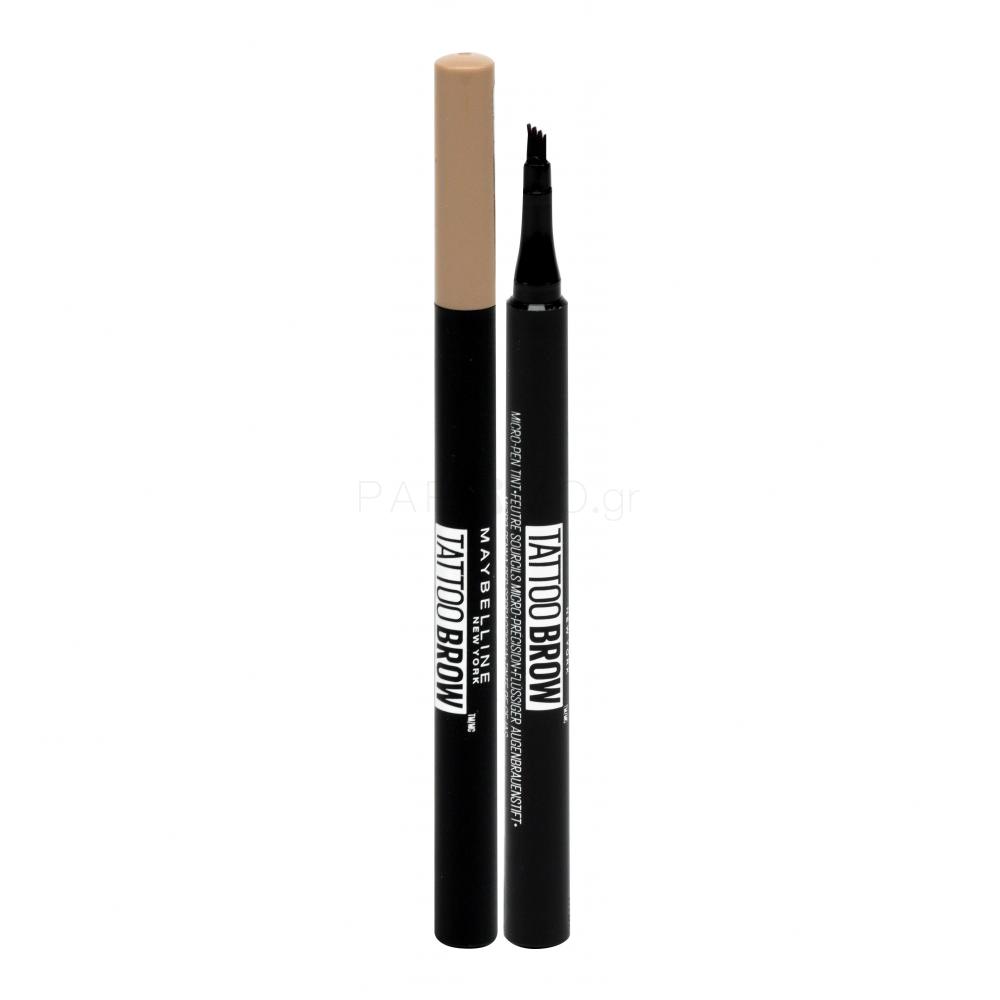 Maybelline Tattoo Brow MicroPen Tint Τζέλ φρυδιών για γυναίκες 1,1 ml