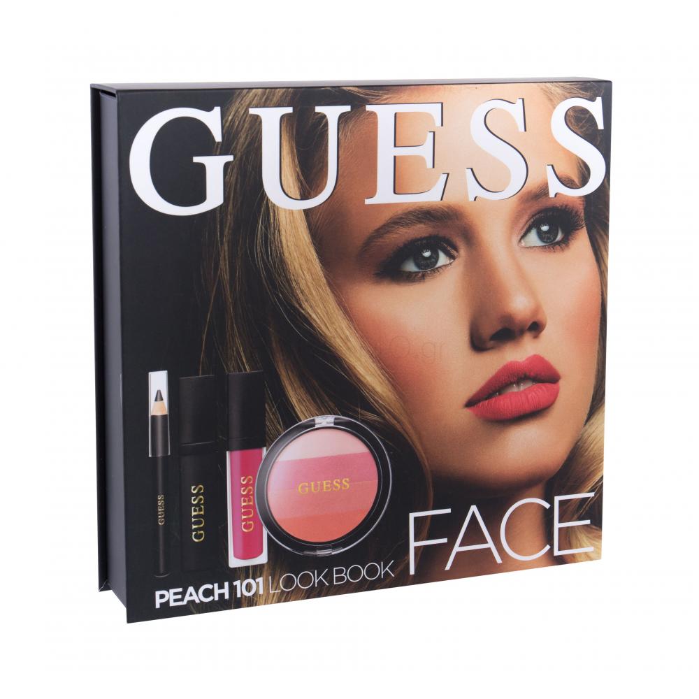 GUESS Look Book Face Σετ δώρου για γυναίκες ρουζ 14 g + lip gloss Matte