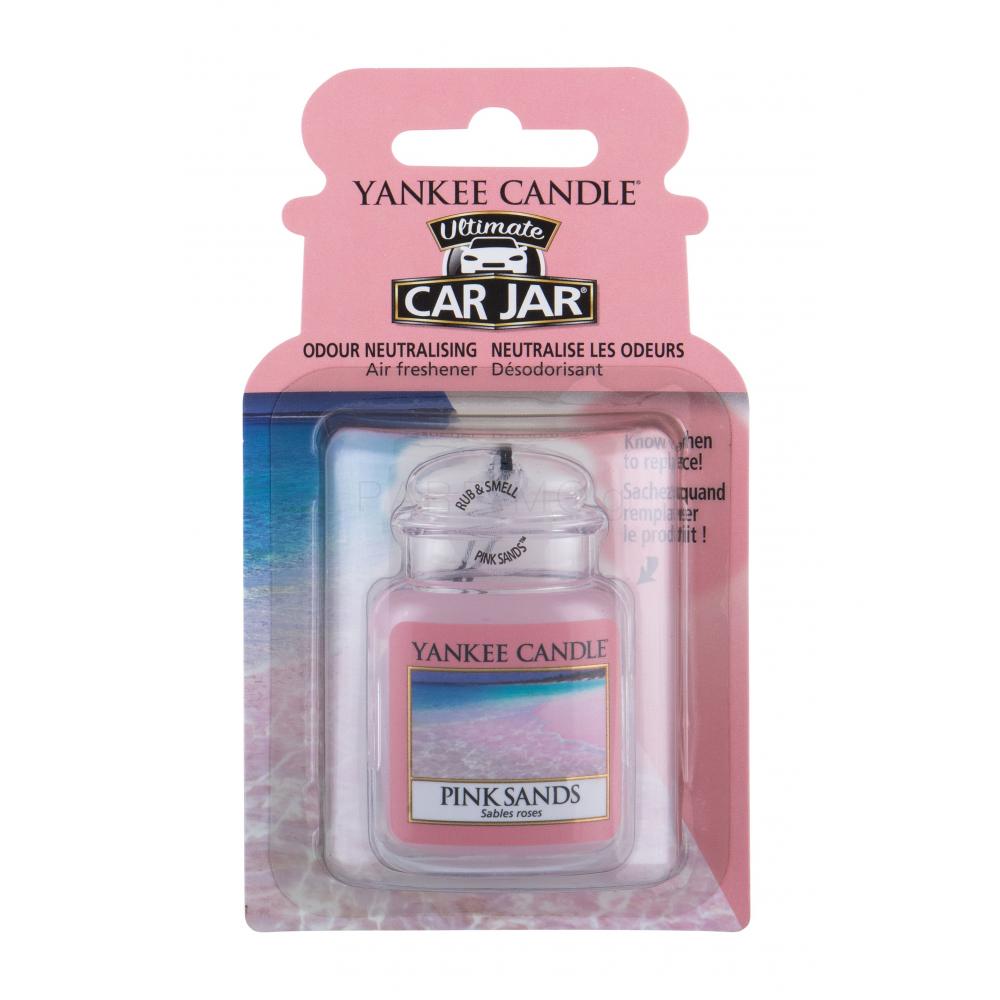 Yankee Candle Pink Sands Car Jar Αρωματικά αυτοκινήτου 1 τεμ Parfimo.gr