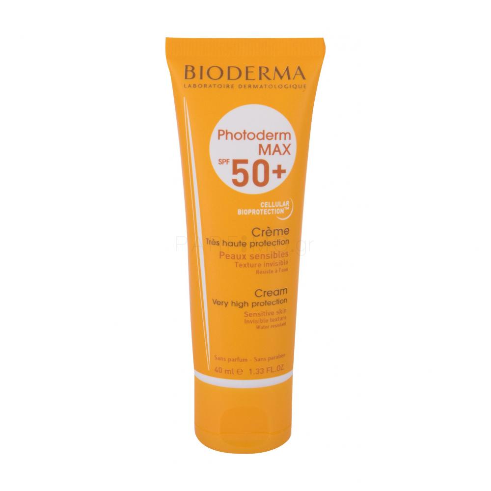 BIODERMA Photoderm Max Cream SPF50+ Αντιηλιακό προϊόν προσώπου 40 ml ...