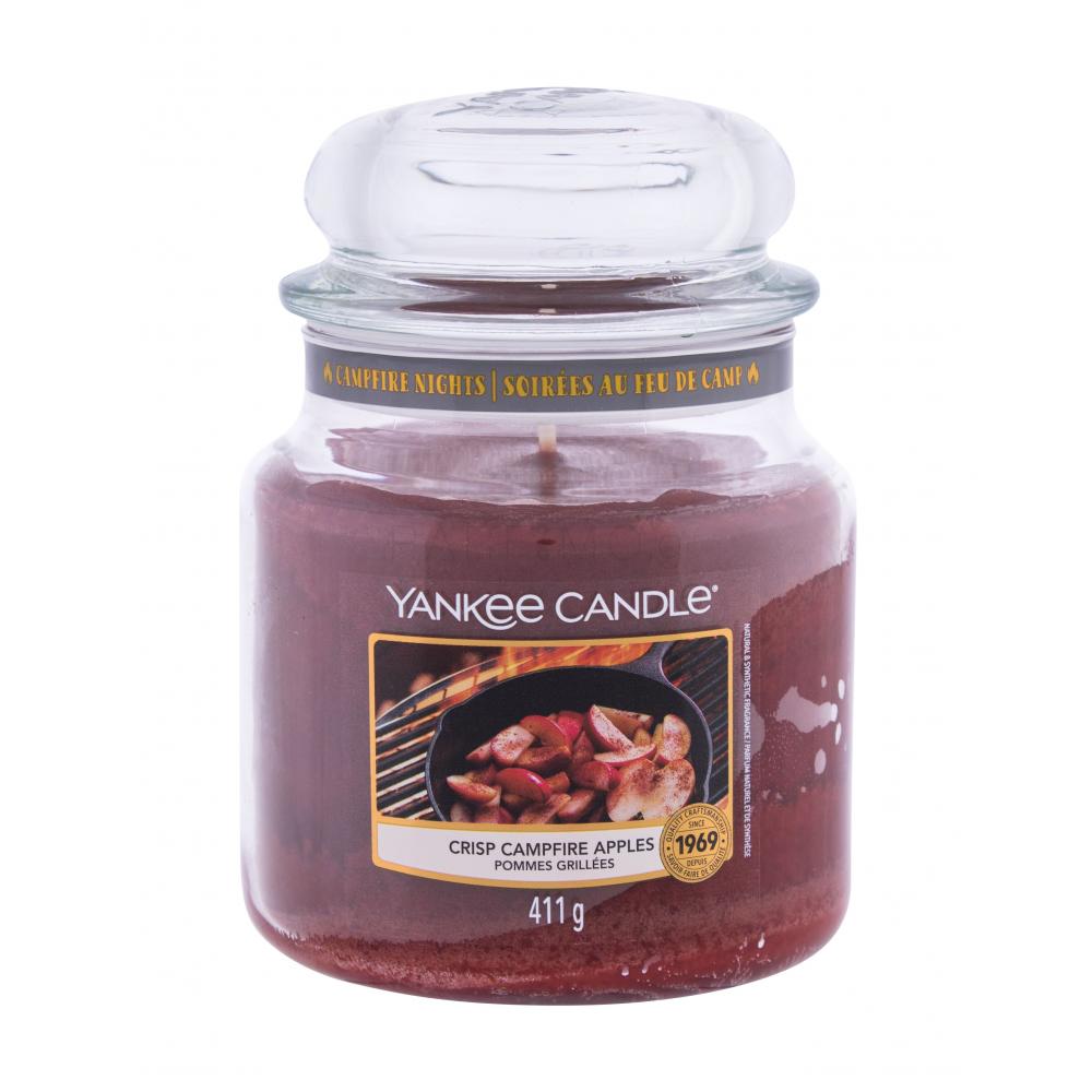 Yankee Candle Crisp Campfire Apples Αρωματικό κερί 411 gr Parfimo.gr