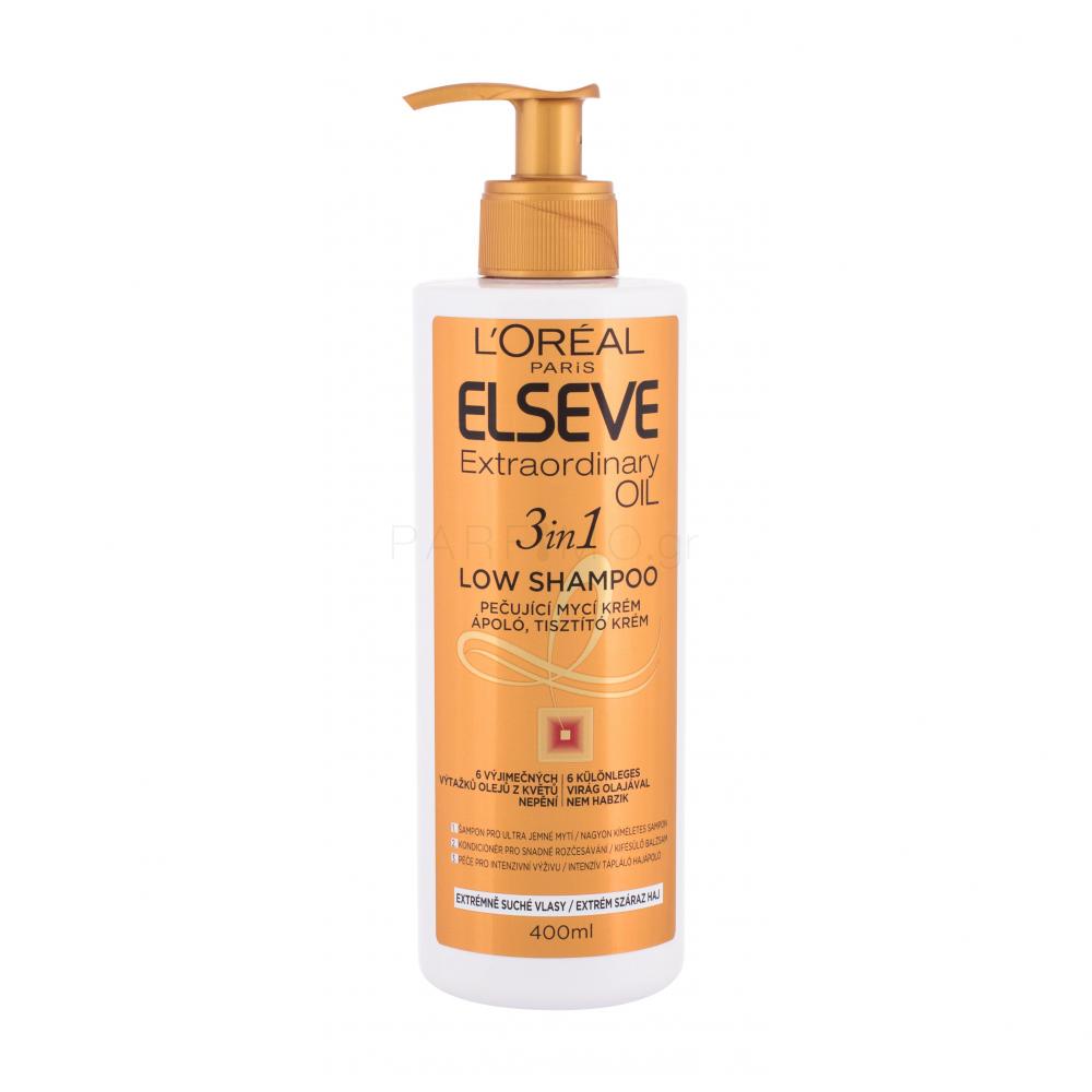 L'Oréal Paris Elseve Extraordinary Oil 3in1 Low Shampoo Σαμπουάν για