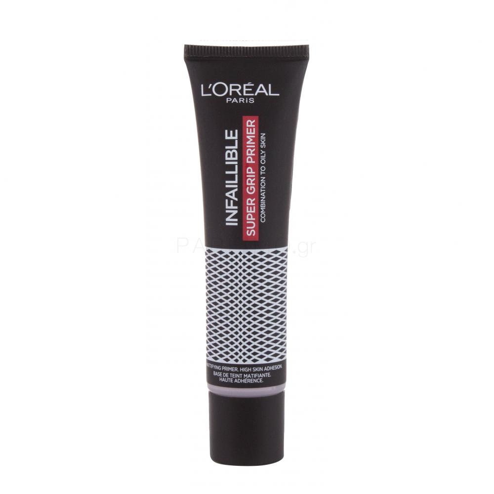 L'Oréal Paris Infaillible Super Grip Primer Βάση μακιγιαζ για γυναίκες 35 ml Parfimo.gr