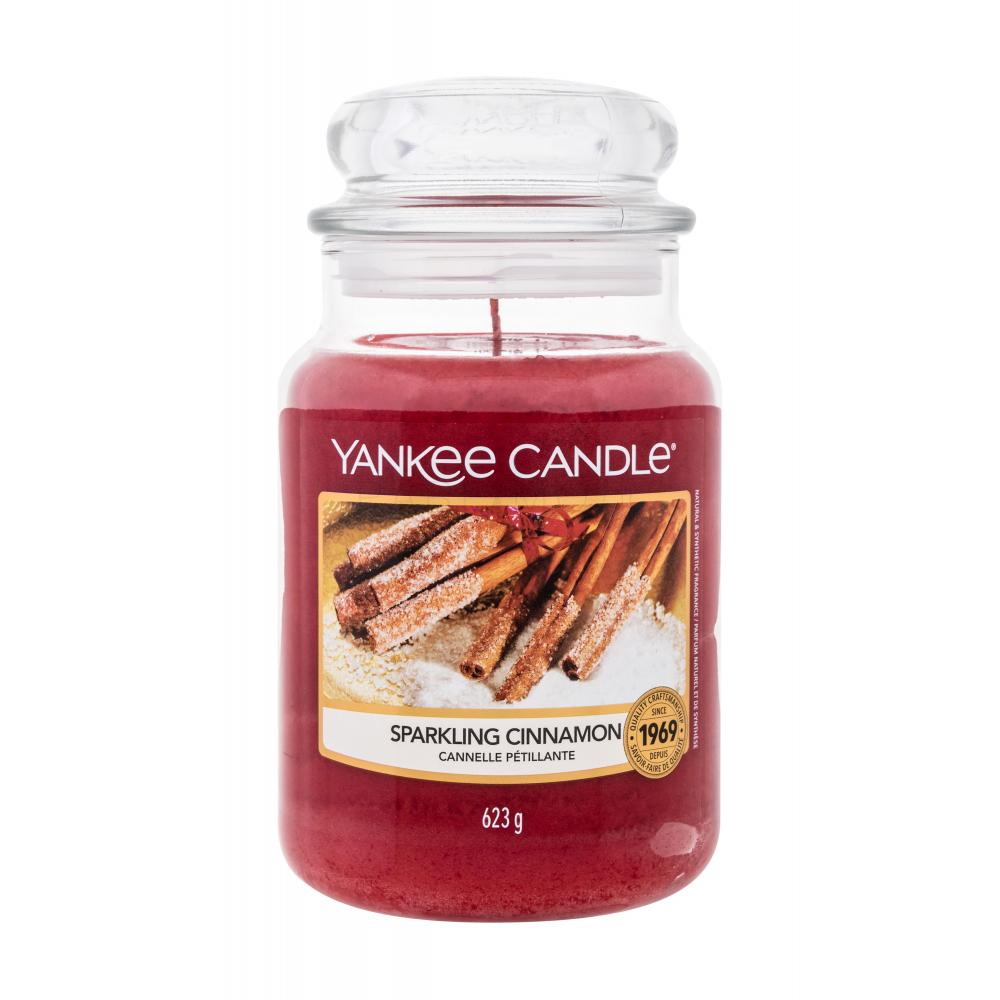Yankee Candle Sparkling Cinnamon Αρωματικό κερί 623 gr Parfimo.gr