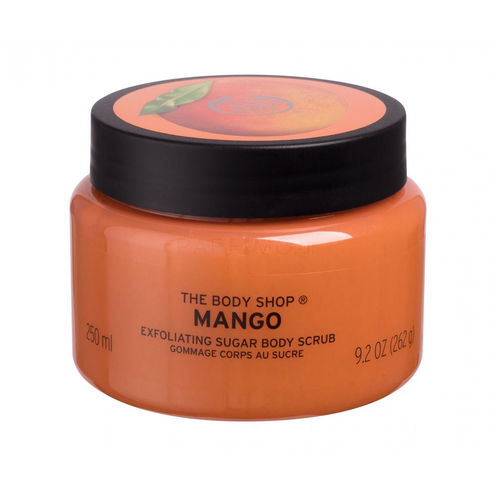 The Body Shop Mango Exfoliating Sugar Body Scrub Προϊόντα απολέπισης