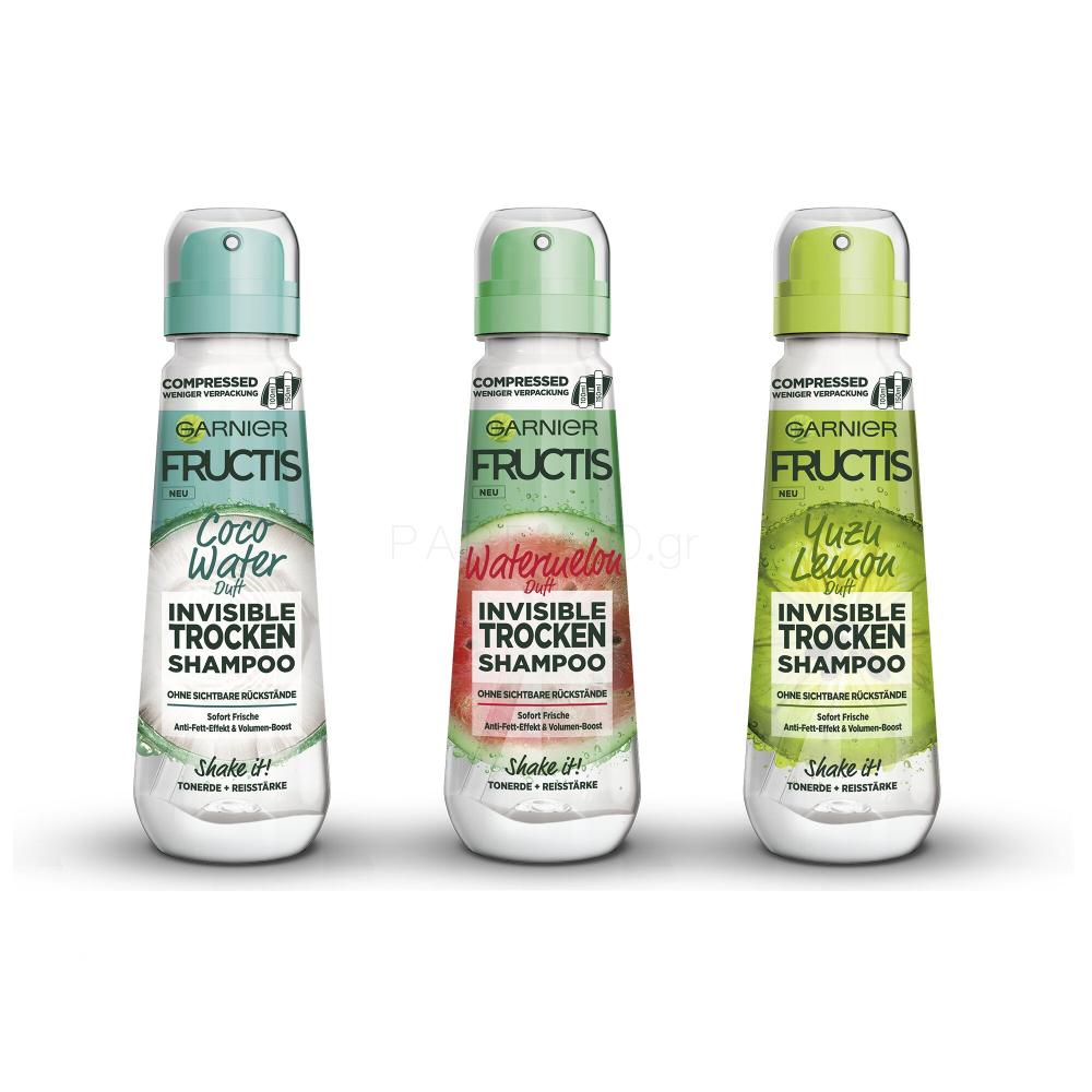 Garnier Fructis Coco Water Invisible Dry Shampoo Ξηρό σαμπουάν για
