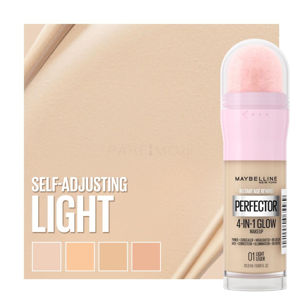 Maybelline Instant Age Rewind Perfector 4-In-1 Glow Make up για ...