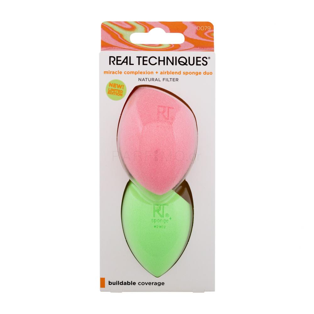 Real Techniques Miracle Complexion Sponge + Airblend Sponge Duo Σετ