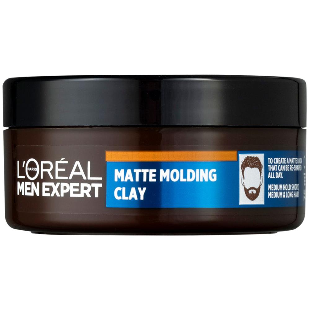 L'Oréal Paris Men Expert Barber Club Messy Hair Molding Clay Κρέμες