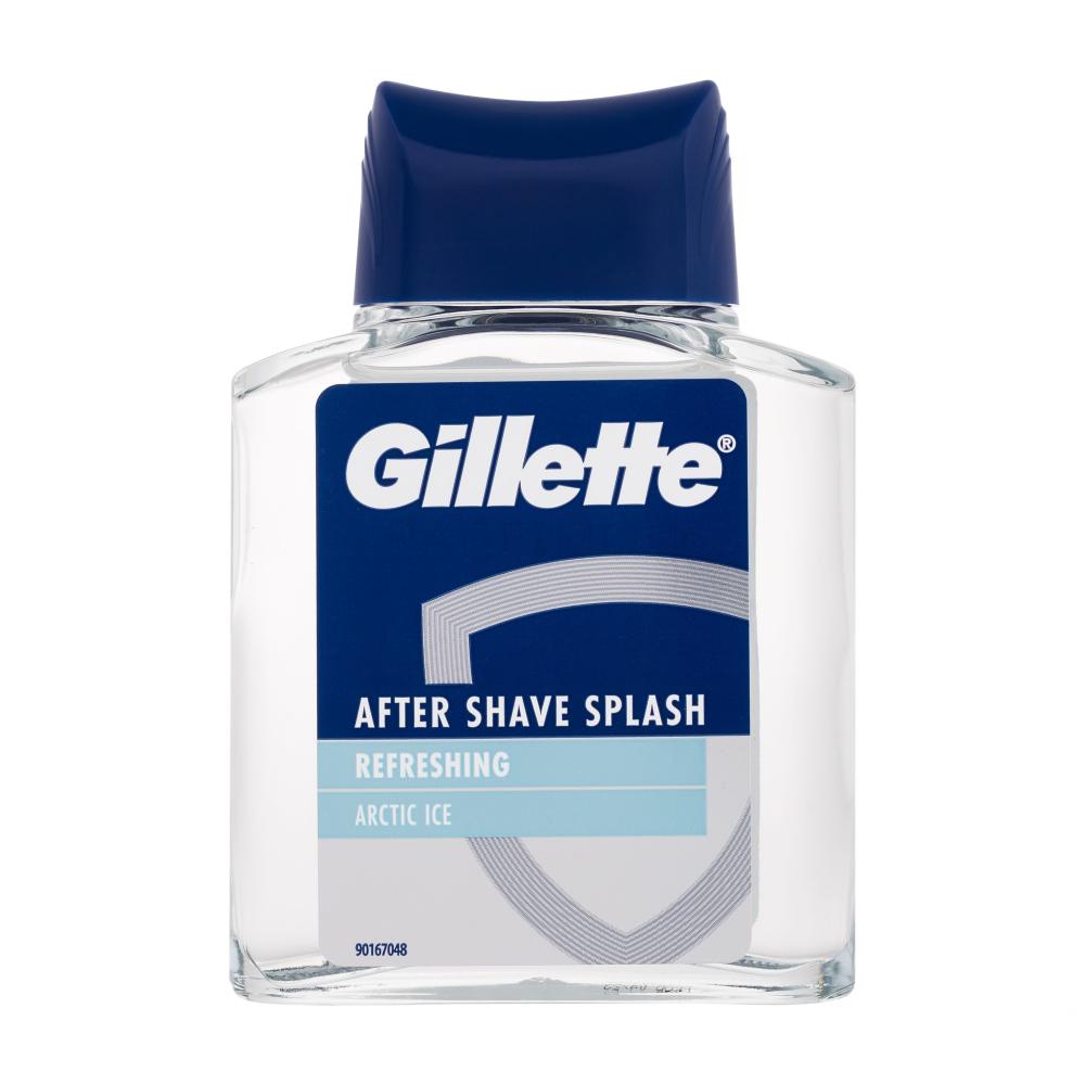 Gillette Arctic Ice After Shave Splash Aftershave για άνδρες 100 ml ελλατωματική συσκευασία