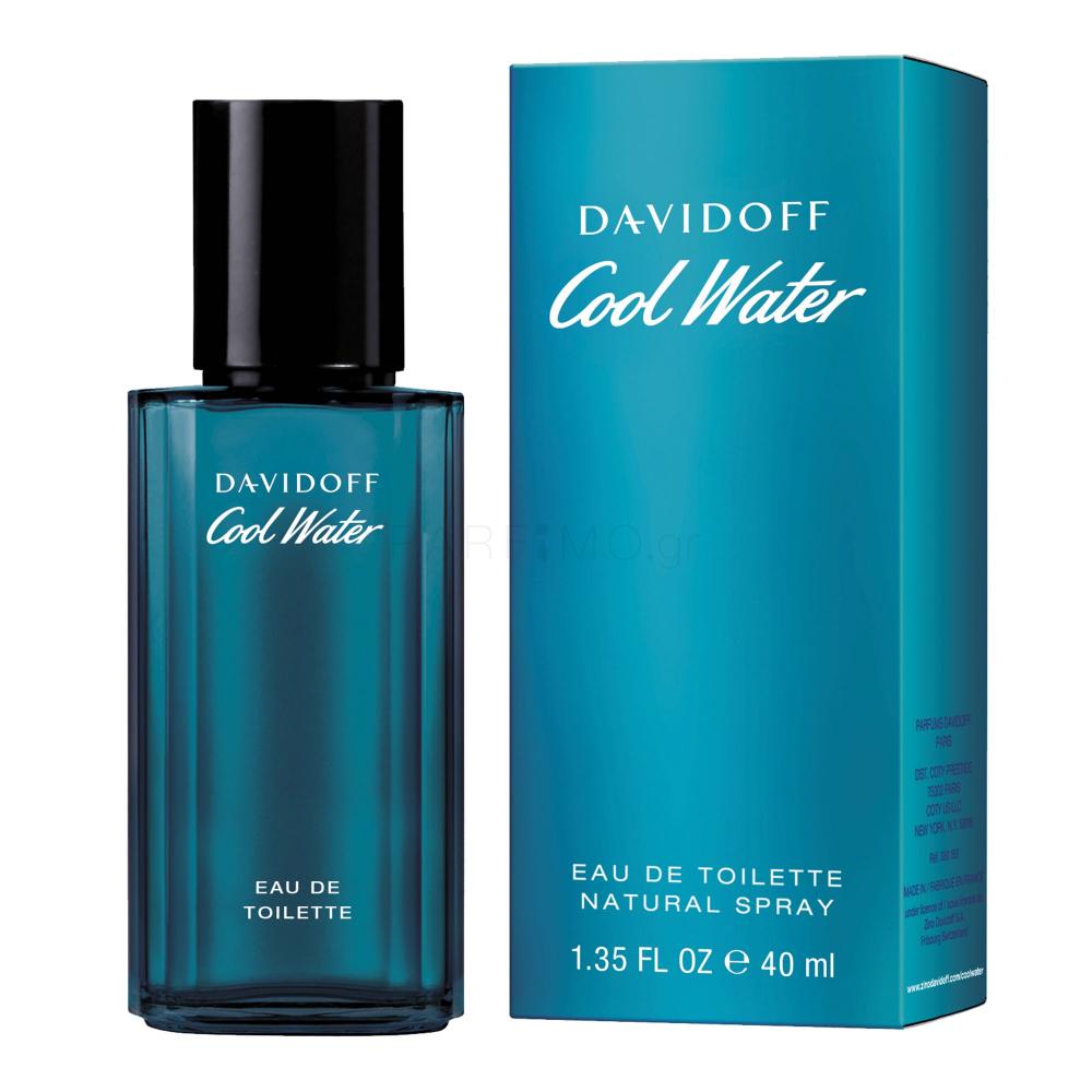 Davidoff Cool Water Eau de Toilette για άνδρες 40 ml Parfimo.gr